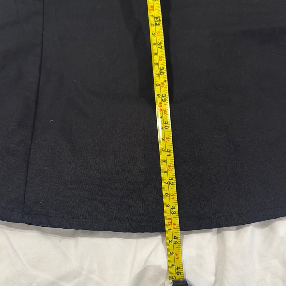Acacia Swimwear Black Sheath Dress with Puff Sleeves